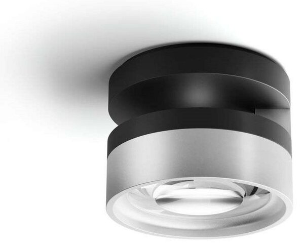 Plafoniera LIGHT-POINT, dimmerabile, Nero, Soggiorno, Alluminio