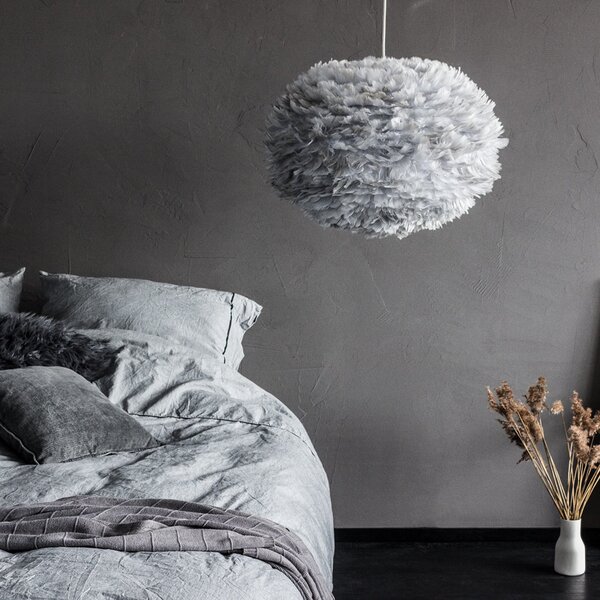 Lampada a sospensione UMAGE, Eos, dimmerabile, Grigio, Soggiorno, Design