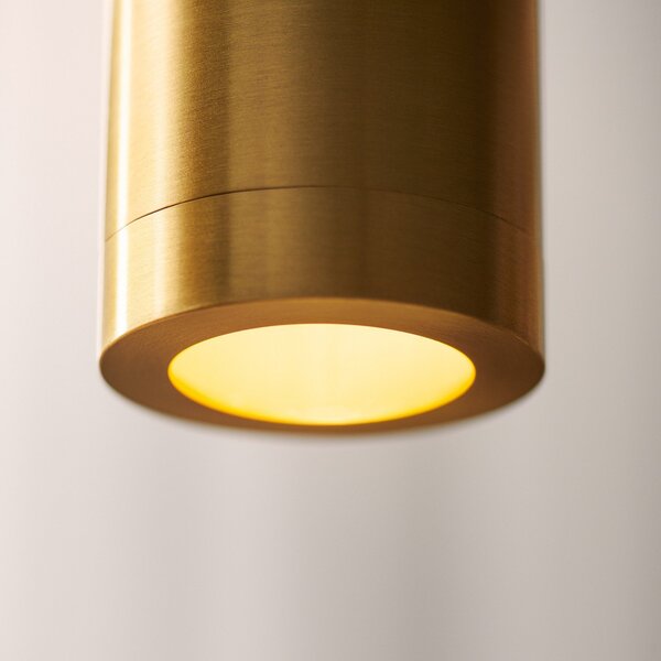 Lampada a sospensione DESIGN BY US, Liberty Spot, dimmerabile, Dorato / Ottone, Soggiorno, Metallo, Design
