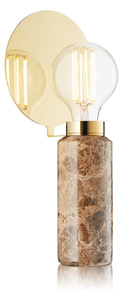 Lampade da tavolo DESIGN BY US, Blindspot, Marrone / Ruggine, Soggiorno, Marmo, Design