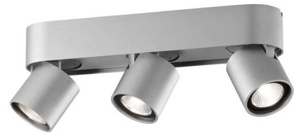 Plafoniera LIGHT-POINT, dimmerabile, Metallizzato, Cucina, Alluminio