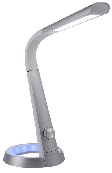PAUL NEUHAUS Lampada da tavolo a LED color alluminio, 7,3 W, 780 lm, CCT, RGB