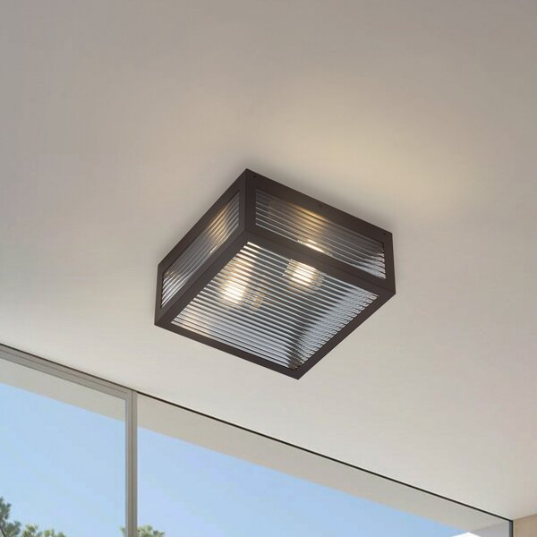 Lampade da esterno Lindby, Bolgar, dimmerabile, Nero, Terrazza, Metallo, Moderno