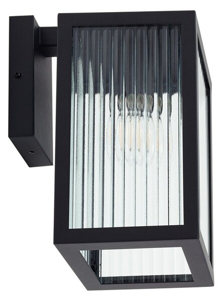 Lampade da esterno Lindby, Bolgar, dimmerabile, Nero, Terrazza, Metallo, Moderno