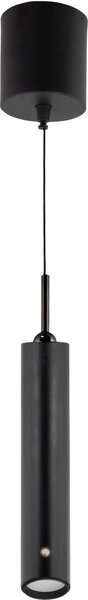 Lampada a sospensione a LED con batteria, estensibile da 37 a 163 cm, nera