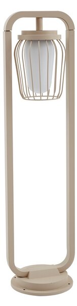 Lampade da esterno Lucande, Chandan, dimmerabile, Beige, Terrazza, Alluminio, Moderno