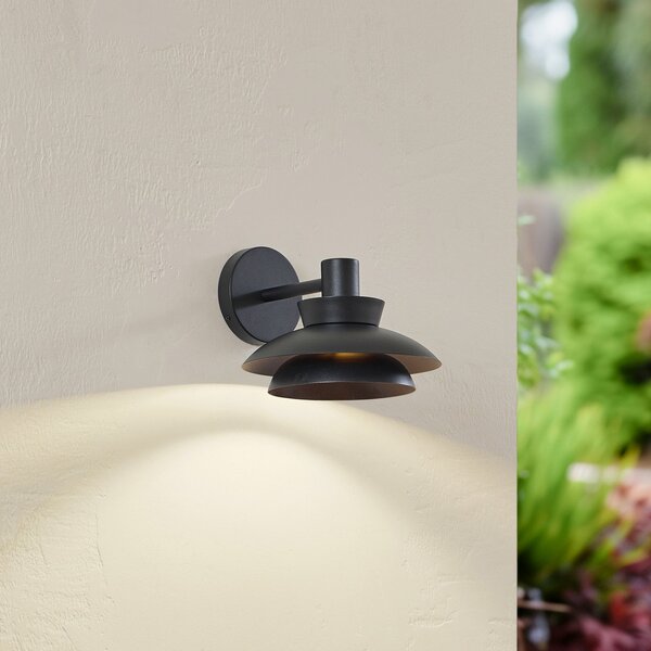 Lampade da esterno Lucande, Thais, dimmerabile, Nero, Terrazza, Metallo, Moderno