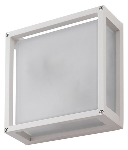 Lampade da esterno Lucande, Aurelien, dimmerabile, Bianco, Balcone, Alluminio, Moderno