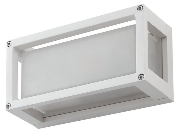 Lampade da esterno Lucande, Aurelien, dimmerabile, Bianco, Balcone, Alluminio, Moderno