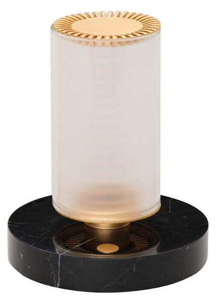 La Lampe Frechin Portable Lampada da tavolo, oro/nero - DCW
