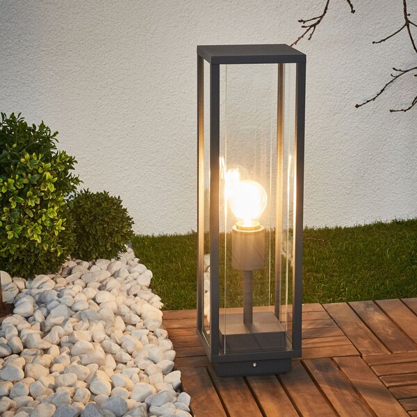 Lampade da esterno Lucande, Annalea, Nero, Metallo, Moderno