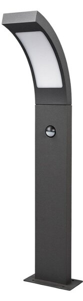 Lampade da esterno Lucande, Juvia, Nero, Balcone, Alluminio, Moderno