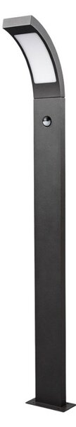 Lampade da esterno Lucande, Juvia, Nero, Balcone, Alluminio, Moderno