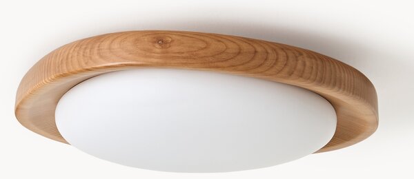Lampada a sospensione con struttura in legno di frassino Matthew