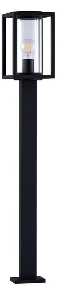 Lampade da esterno Lucande, Ferda, dimmerabile, Nero, Terrazza, Alluminio, Moderno
