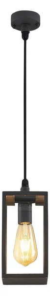 Lampade da esterno Lindby, Filimon, dimmerabile, Nero, Balcone, Alluminio, Moderno