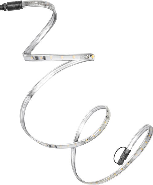 OSRAM Outdoor Flex striscia LED 10M IP65, bianco freddo, estensibile fino a 50 m, incl. avvolgicavo, accessori di montaggio, cavo di collegamento
