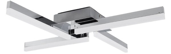 Plafoniera Lindby, Patrik, Metallizzato, Bagno, Metallo, Moderno