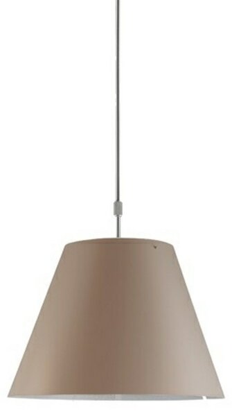 Lampada a sospensione Luceplan, Marrone / Ruggine, Sala da pranzo, Alluminio