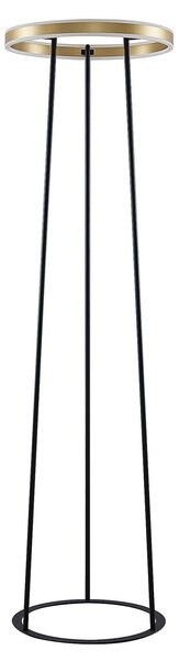 Lampada da terra Lucande, Seppe, dimmerabile, Nero, Soggiorno, Metallo, Design