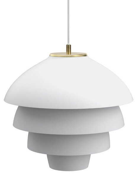 Lampada a sospensione Belid, dimmerabile, Bianco, Soggiorno, Metallo, Design