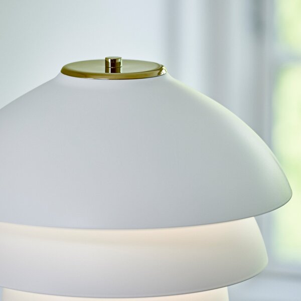Lampada da terra Belid, Bianco, Soggiorno, Metallo, Design