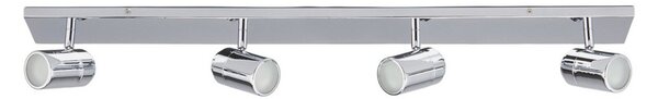 Plafoniera Lindby, DEJAN, dimmerabile, Metallizzato, Bagno, Metallo, Moderno