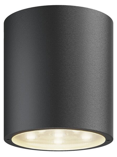 Lampade da esterno Lucande, MERET, Nero, Balcone, Metallo, Moderno