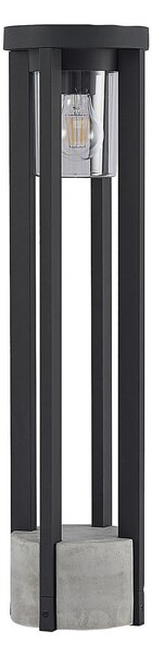 Lampade da esterno Lucande, Overa, dimmerabile, Grigio, Terrazza, Metallo, Moderno