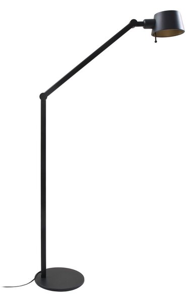 Lampada da terra Lucande, Silka, Nero, Studio / Ufficio, Metallo, Moderno