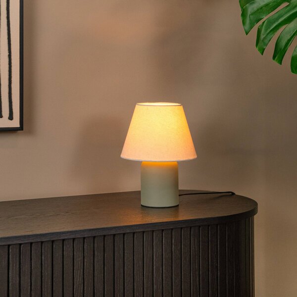 Lucide Lampada da tavolo Macia, Verde, Soggiorno / Sala da pranzo, Ceramica, Lampada da tavolo