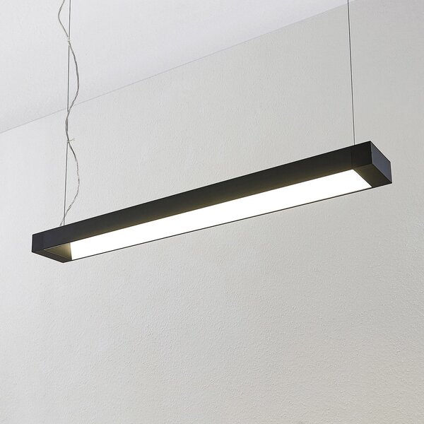 Lampada a sospensione Arcchio, Cuna, Nero, Studio / Ufficio, Metallo, Moderno
