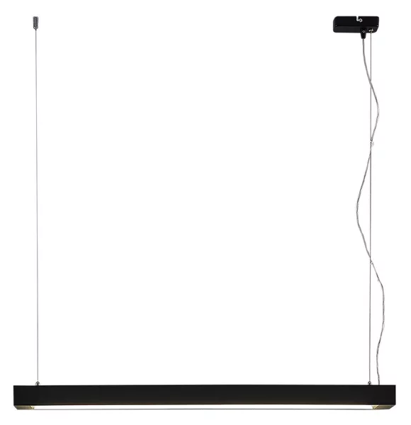 Lampada a sospensione Arcchio, Cuna, Nero, Studio / Ufficio, Metallo, Moderno