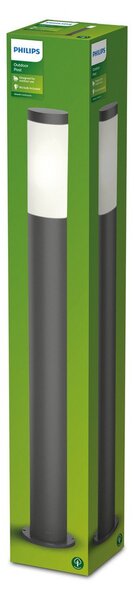 Lampade da esterno Philips, Utrecht, dimmerabile, Nero, Metallo