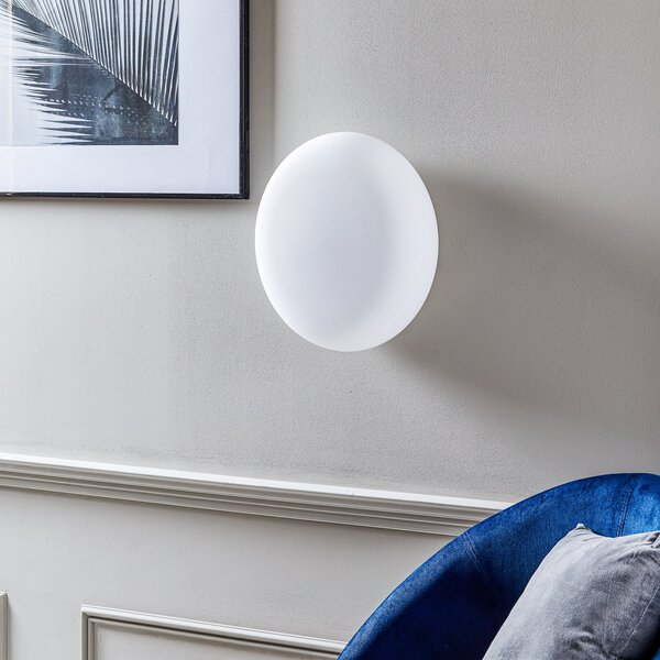 Applique da parete Artemide, Itka, dimmerabile, Bianco, Soggiorno, Vetro, Moderno
