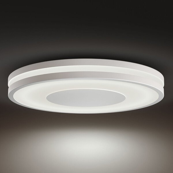 Plafoniera Philips Hue, Being, dimmerabile, Bianco, Soggiorno, Metallo, Moderno