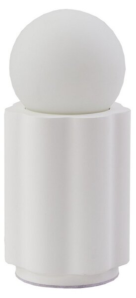 Lampade da tavolo Lindby, Nielson, Bianco, Soggiorno, Gesso / Argilla, Moderno