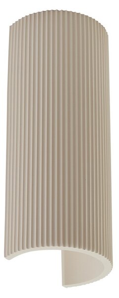 Applique da parete Lindby, Colja, dimmerabile, Beige, Soggiorno, Gesso / Argilla