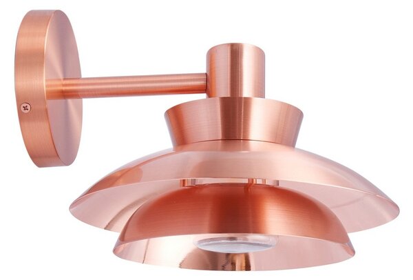 Lampade da esterno Lucande, Thais, dimmerabile, Rame, Terrazza, Acciaio inossidabile, Moderno