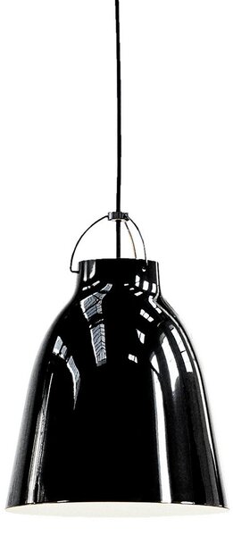 Lampada a sospensione FRITZ HANSEN, Caravaggio P2, dimmerabile, Nero, Soggiorno, Metallo, Design