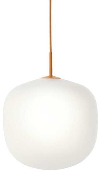 Lampada a sospensione Muuto, Bianco, Sala da pranzo, Vetro