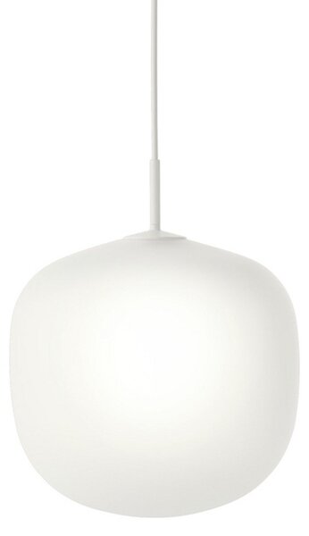 Lampada a sospensione Muuto, Bianco, Sala da pranzo, Vetro