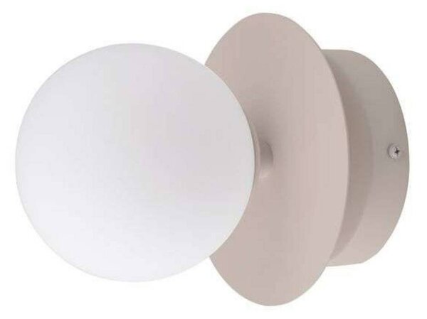 Globen Lighting Applique da parete ART DECO, dimmerabile, Crema / Ambra, Soggiorno / Sala da pranzo, Metallo, Design, Applique