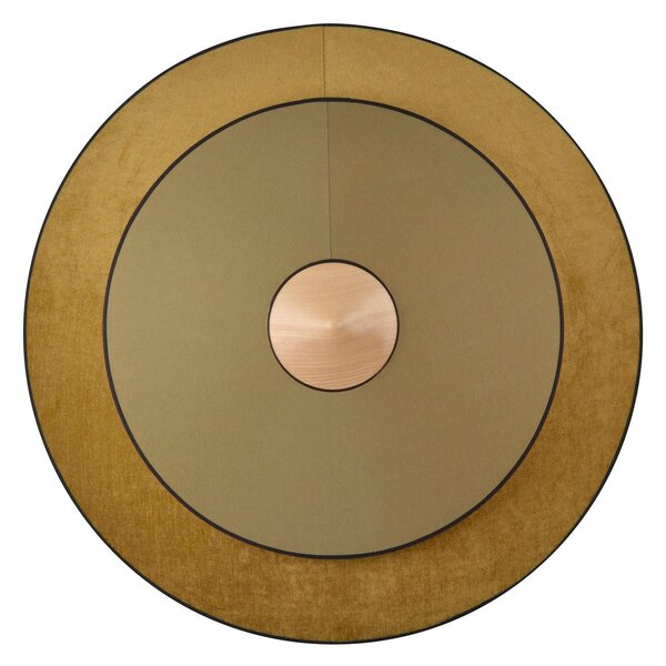 Applique da parete Forestier, Cymbal S, Bronzo / Ottone anticato, Soggiorno, Tessuto / Tessile, Design