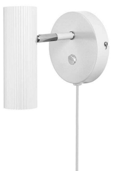 Globen Lighting Applique da parete Hubble, Bianco / Opale, Soggiorno / Sala da pranzo, Metallo, Design, Applique