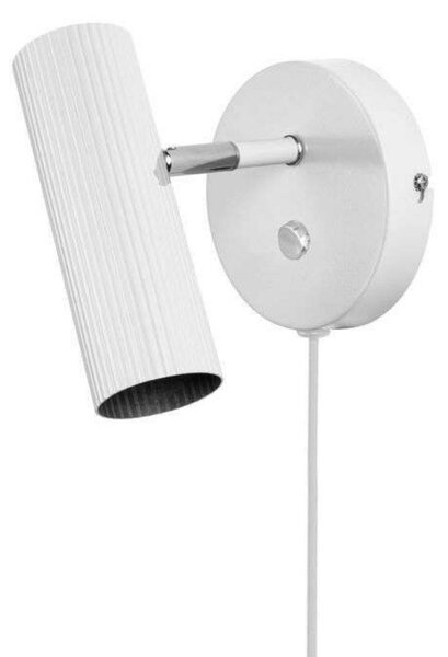 Globen Lighting Applique da parete Hubble, Bianco / Opale, Soggiorno / Sala da pranzo, Metallo, Design, Applique