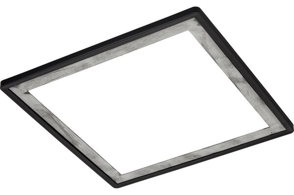 Briloner 7457-414 - Plafoniera LED SLIM LED/18W/230V 4000K 29x29 cm nero