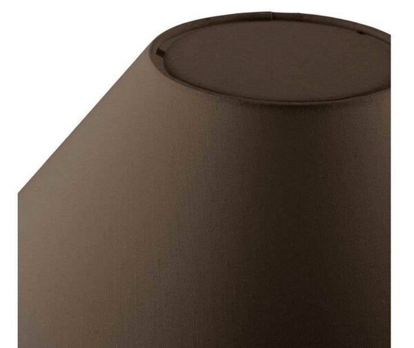 Globen Lighting Lampada da tavolo IRIS, Marrone / Ruggine, Soggiorno / Sala da pranzo, Tessuto / Stoffa / Seta, Vintage, Lampada da tavolo