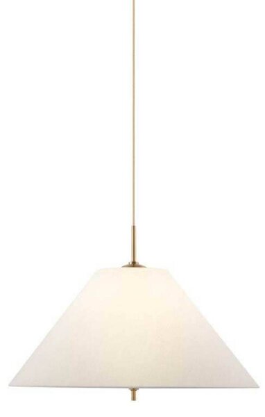 Globen Lighting Lampada a sospensione IRIS, dimmerabile, Crema / Ambra, Soggiorno / Sala da pranzo, Tessuto / Stoffa / Seta, Vintage, Lampada a sospensione