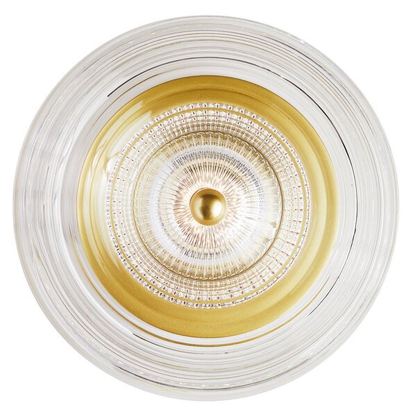 Applique da parete LOOM DESIGN, Glow, dimmerabile, Dorato / Ottone, Soggiorno, Plastica, Moderno
